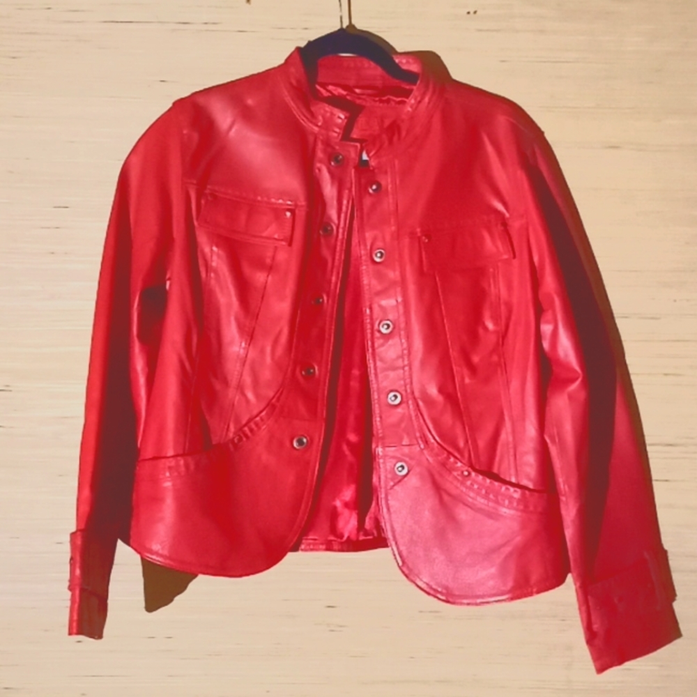 Live A Little Leather Jacket